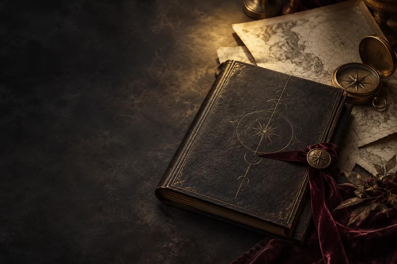 An illustrated adventure journal and map
