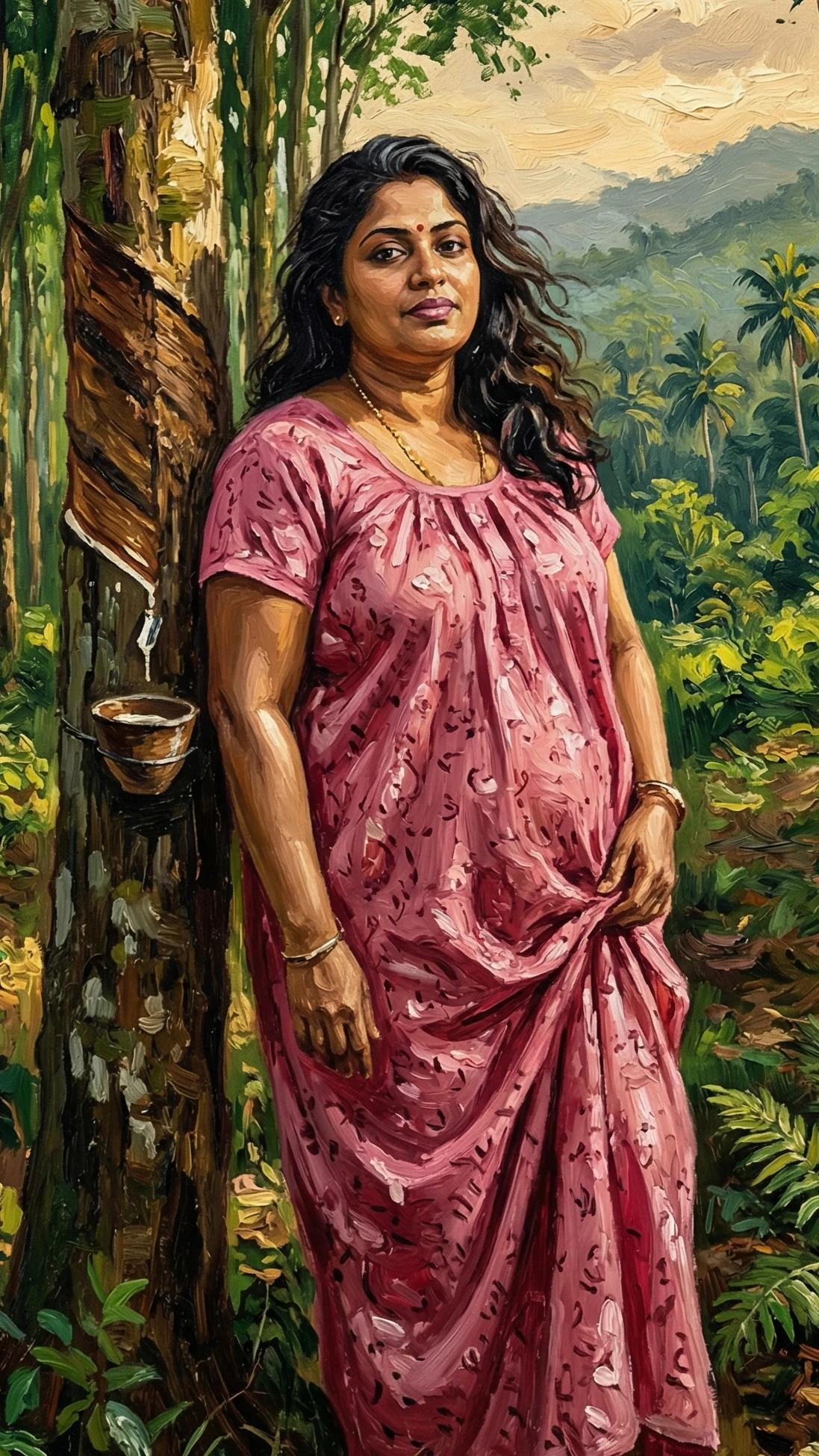 Among the Rubber Trees